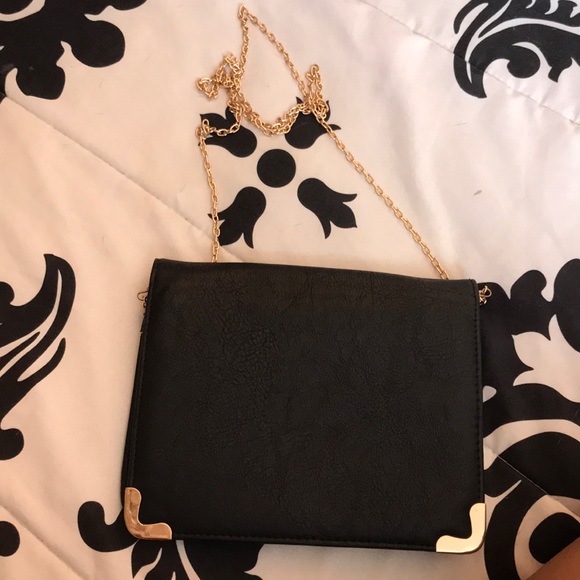 Charlotte Russe Handbags - Black cross body bag
